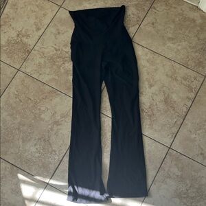 Evolution and Creation Maternity Black Flare Pants
